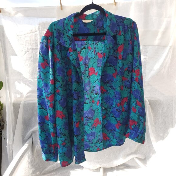 Floral Patterned Button Down - Picture 2 of 7